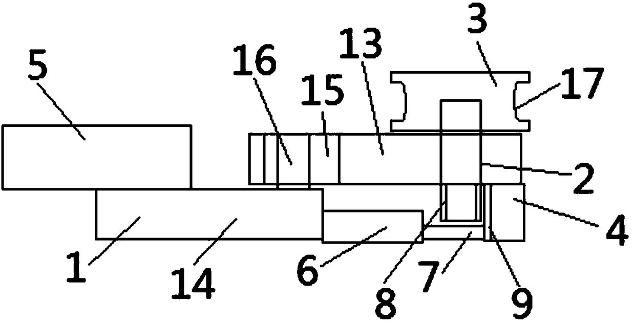 A sunroof sealing strip assembly tooling