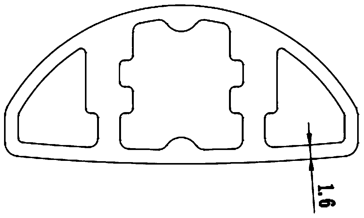 5005 aluminum alloy for high compressive strength handle and preparation method thereof