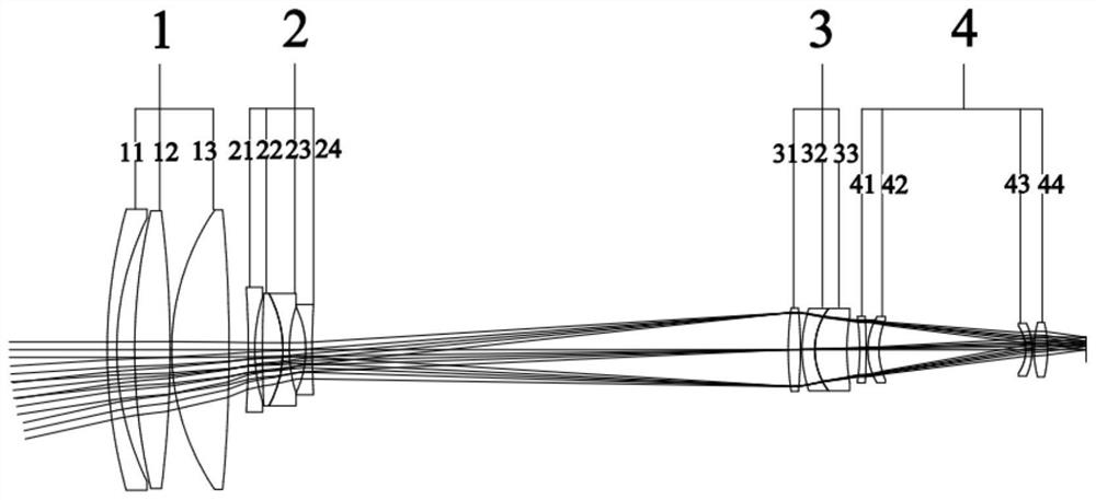 A Shortwave Infrared Continuous Zoom Lens with Large Zoom Ratio