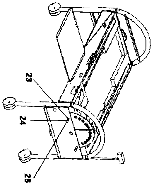 Medical bed with rotation function
