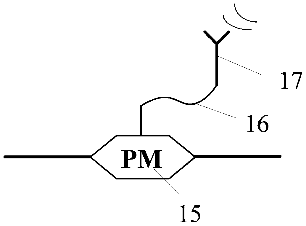 A radio frequency signal sensing device based on photoelectric oscillator