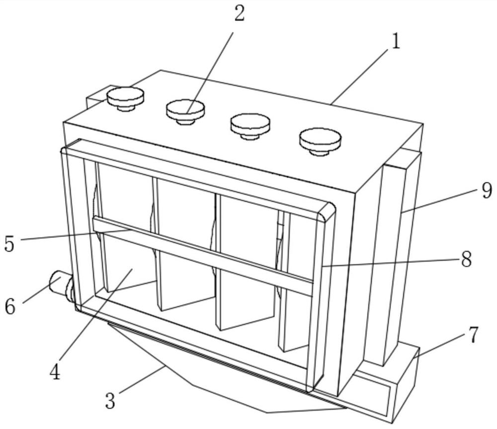 Waste oil purifying, cleaning, collecting and adsorbing device