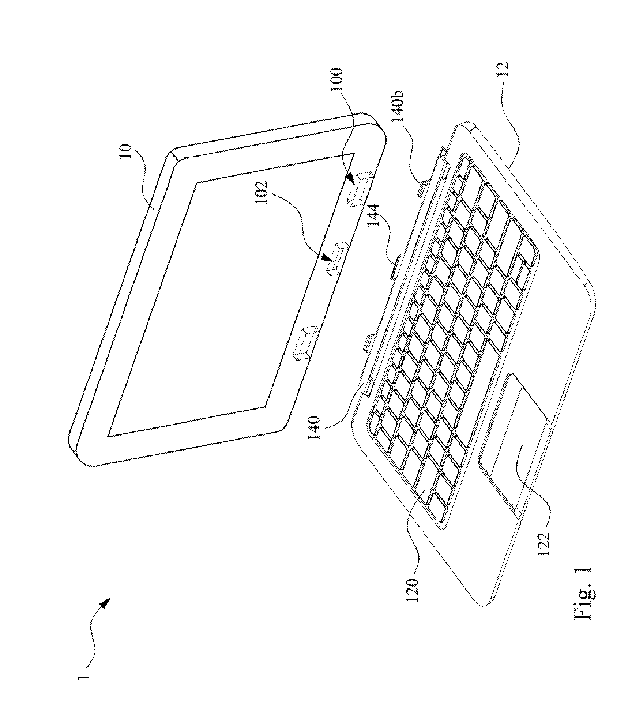 Docking station and electronic apparatus