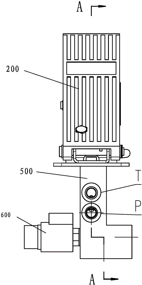 Electromagnetic valve for controlling traveling direction