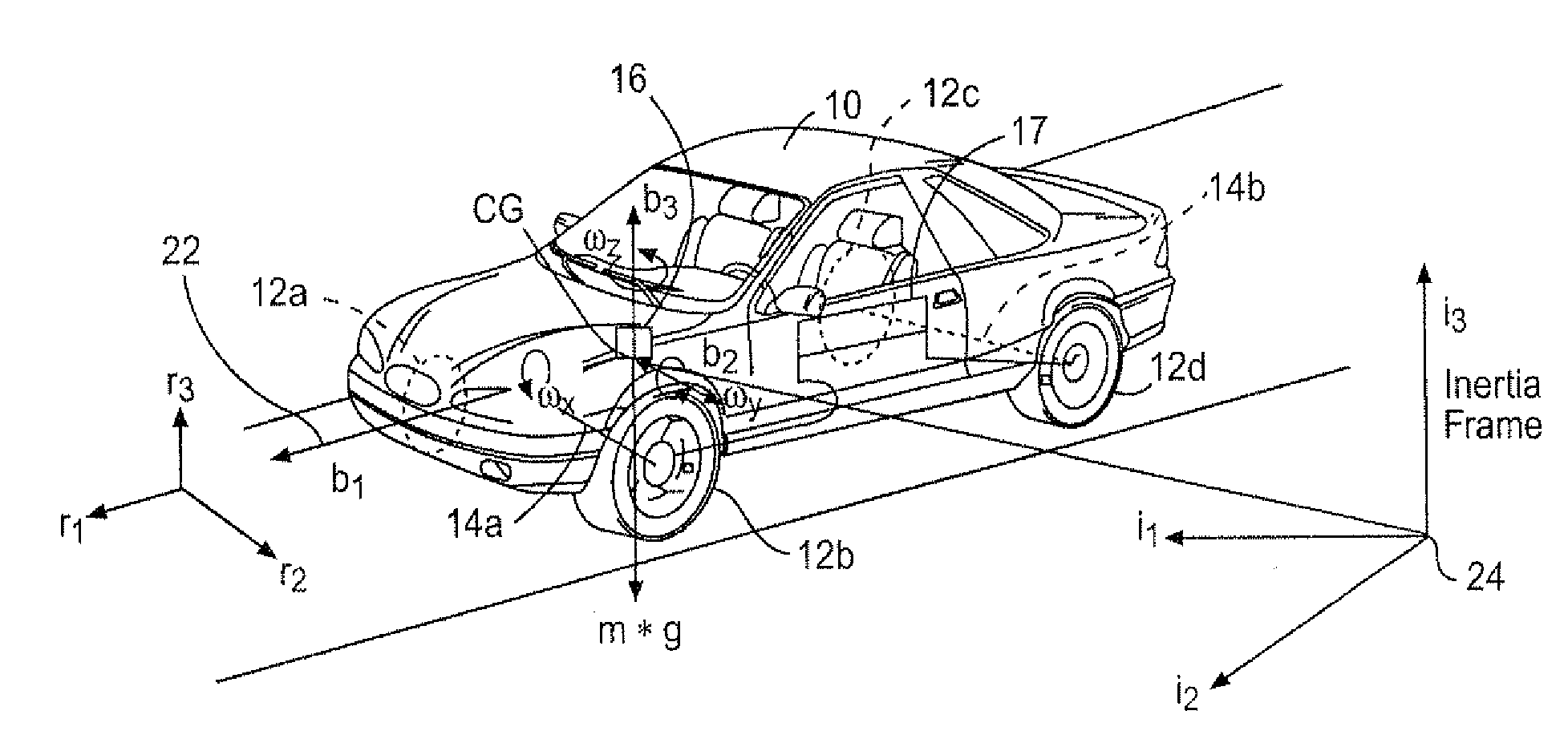 Vehicle Stability Control System With Tire Monitoring