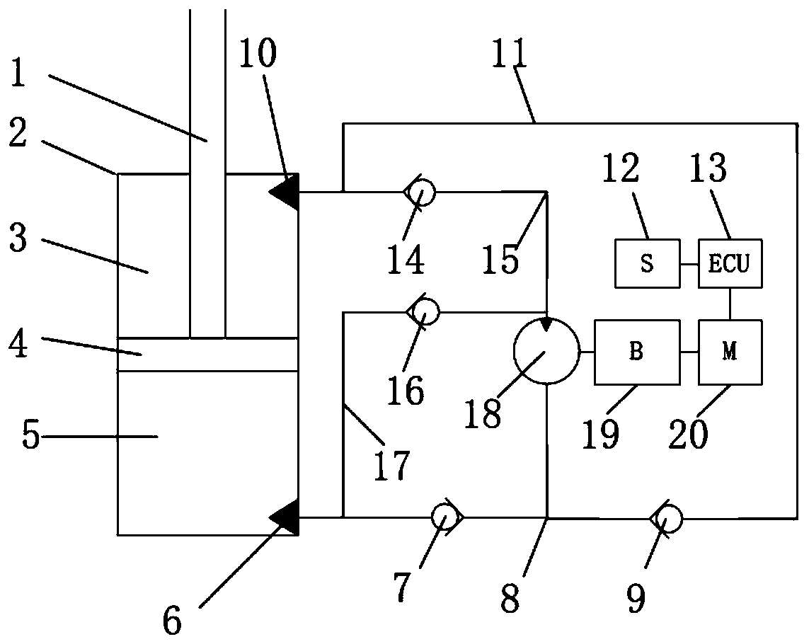 Inerter device with multistage adjustable inerter coefficients and control method of inerter device