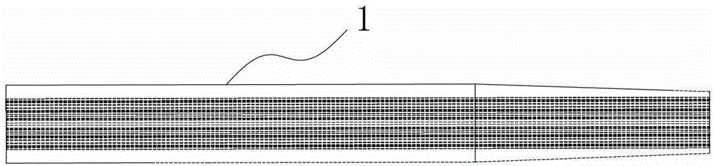 Water-absorbing fiber percolation pipe and dewatering device