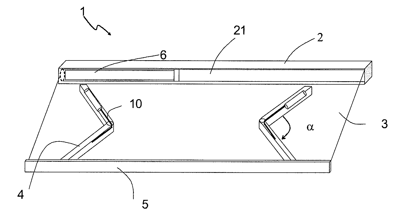 Method of operation for an electromechanical actuator for an awning with arms