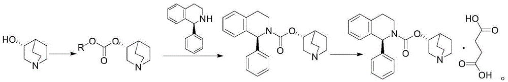 Method for preparing solifenacin intermediate