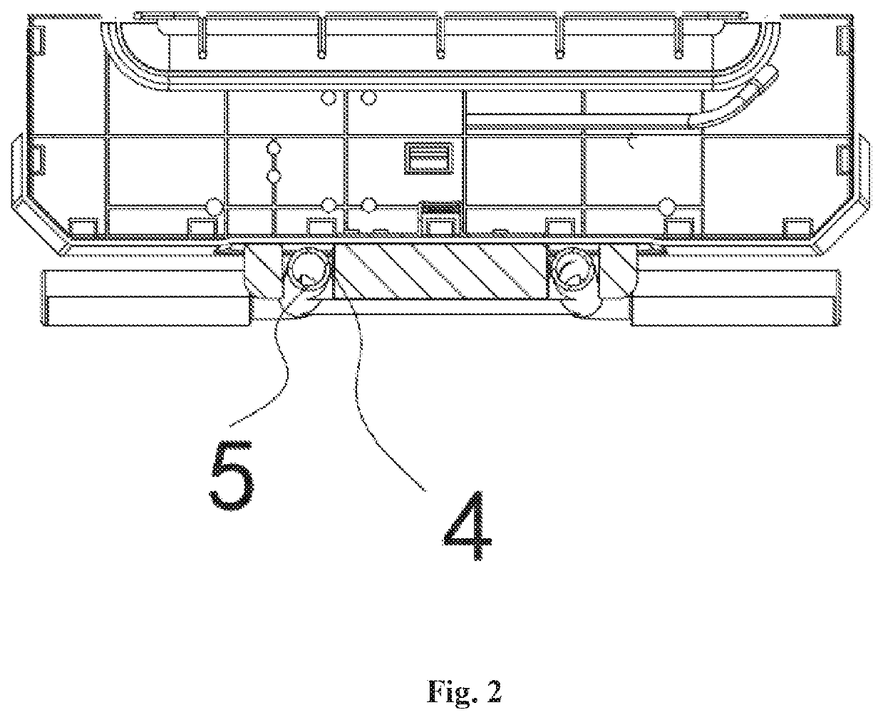 Vehicle-mounted refrigerator with pull rod limiting structure