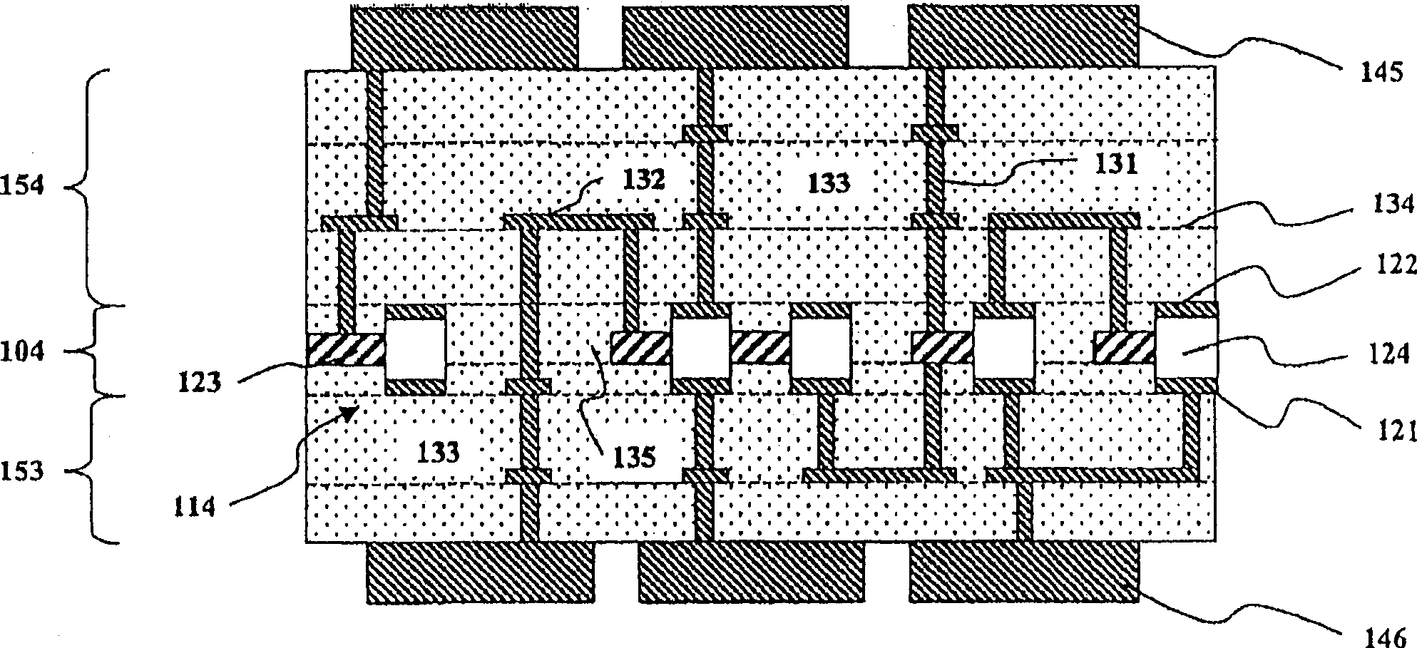 Three-dimensional integrated circuit structure and method of making same