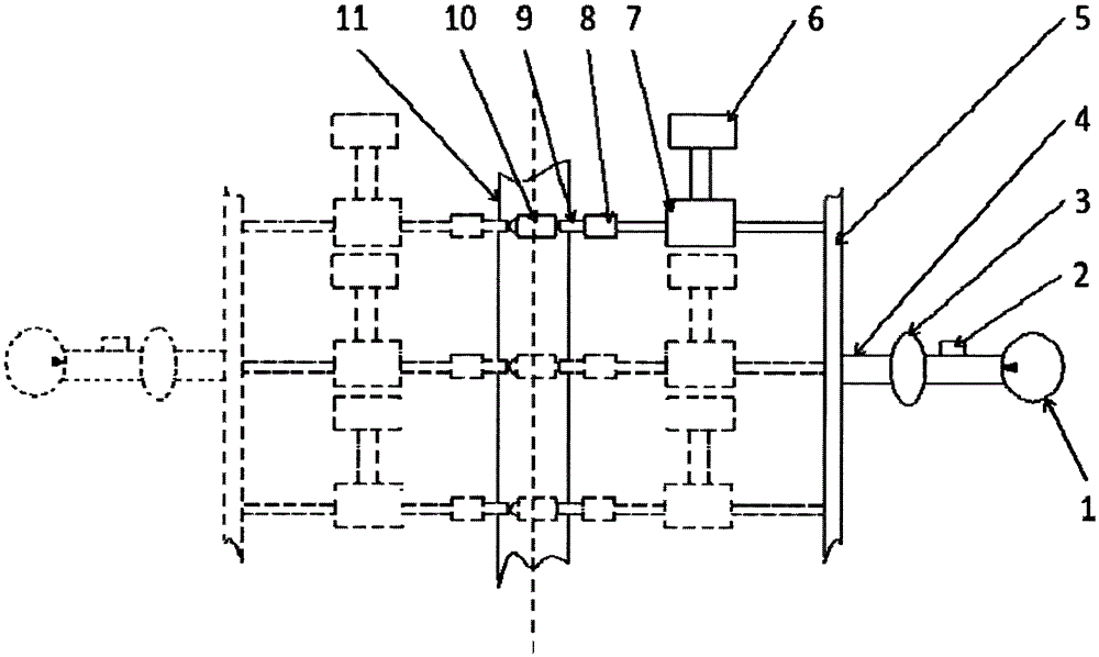 A device for improving the surface smoothness of the intake and exhaust ducts of the cylinder head of an internal combustion engine