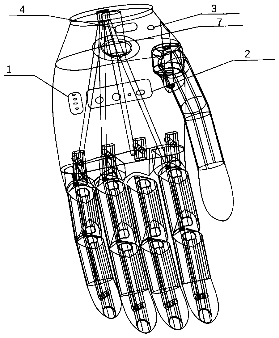 Intelligent prosthetic hand based on voice control and visual recognition and its system and method