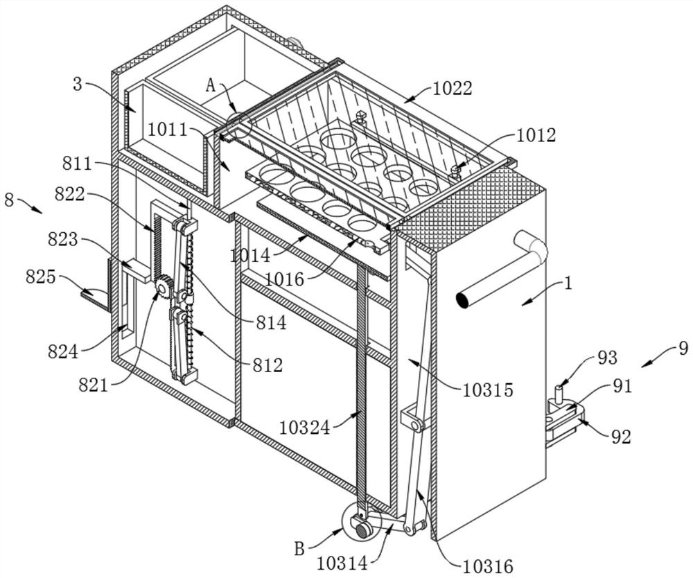 Nursing dressing change cart for psychiatry department