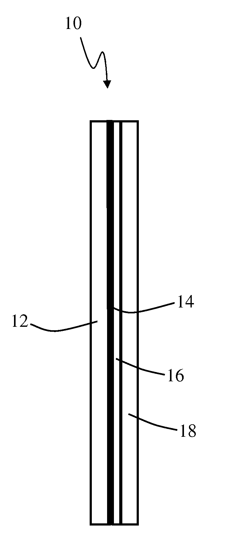 Thin film photovoltaic module with contoured deairing substrate