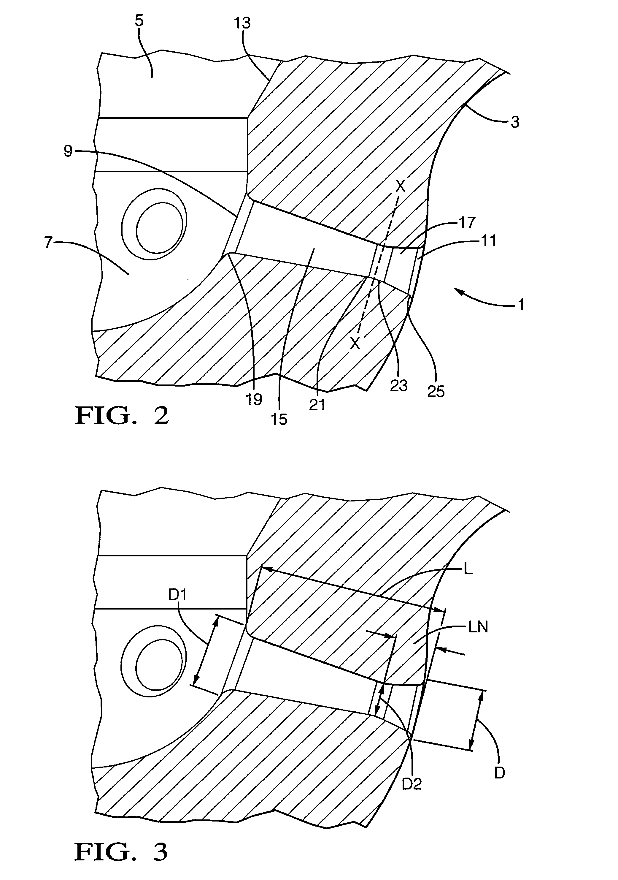 Spray hole profile