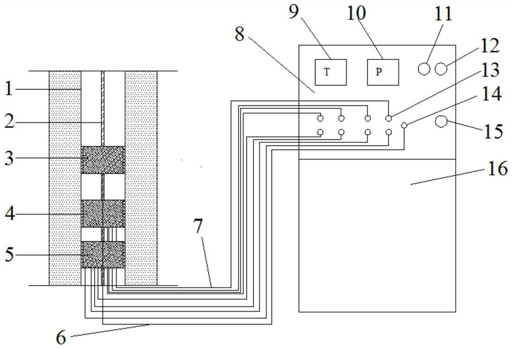 Sound wave measurement device and sound wave measurement method for indoor well cementing quality evaluation