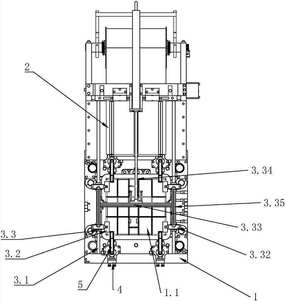 Grid injection mold