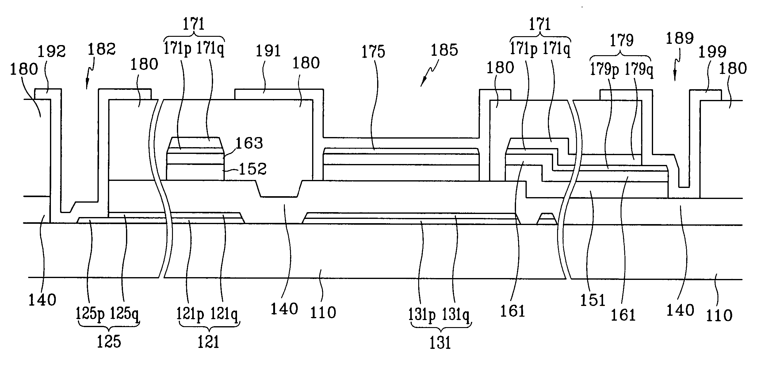 Thin film transistor array panel, manufacturing method thereof, and mask therefor