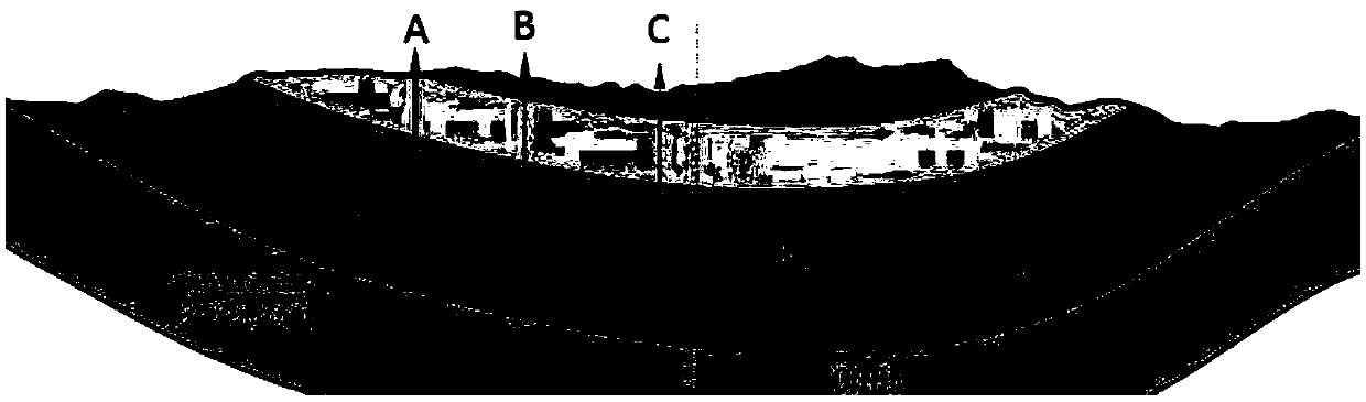 Method for evaluating shale gas preservation effectiveness in complex reconstruction areas
