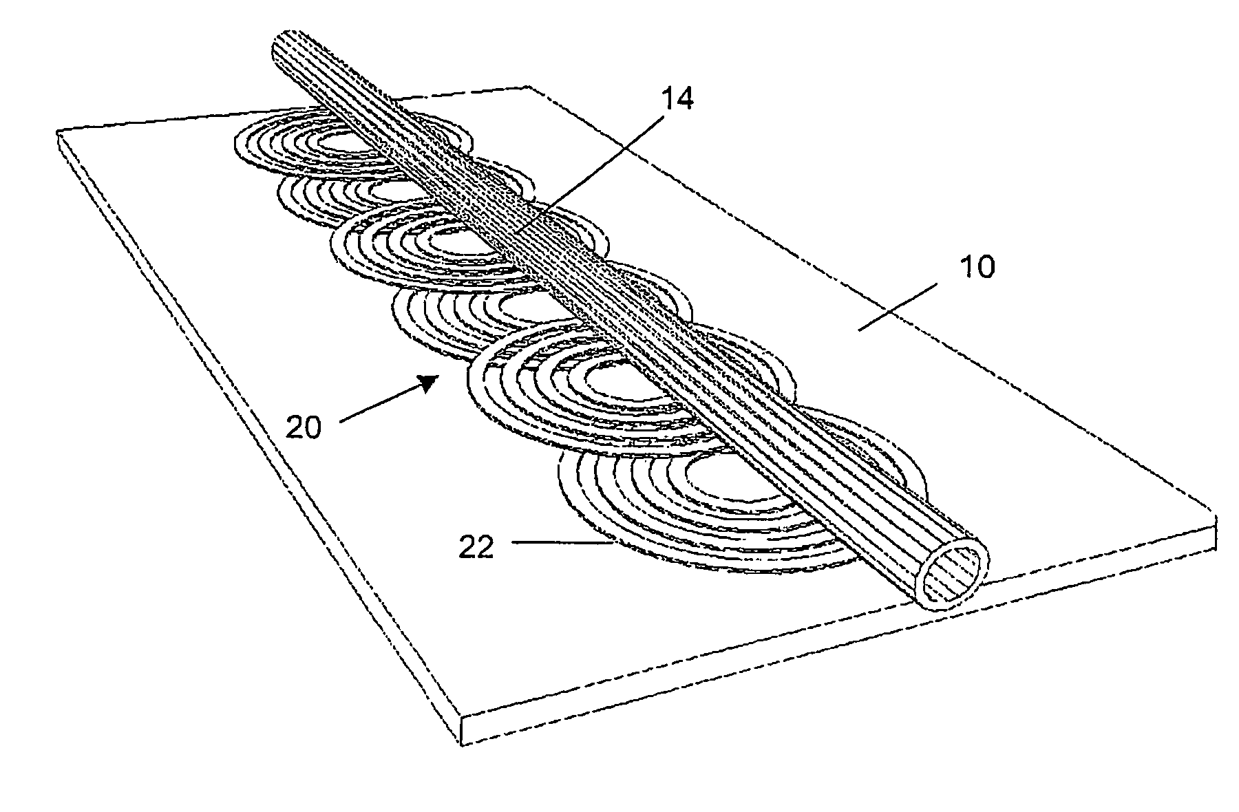 Magnetic bead manipulation and transport device
