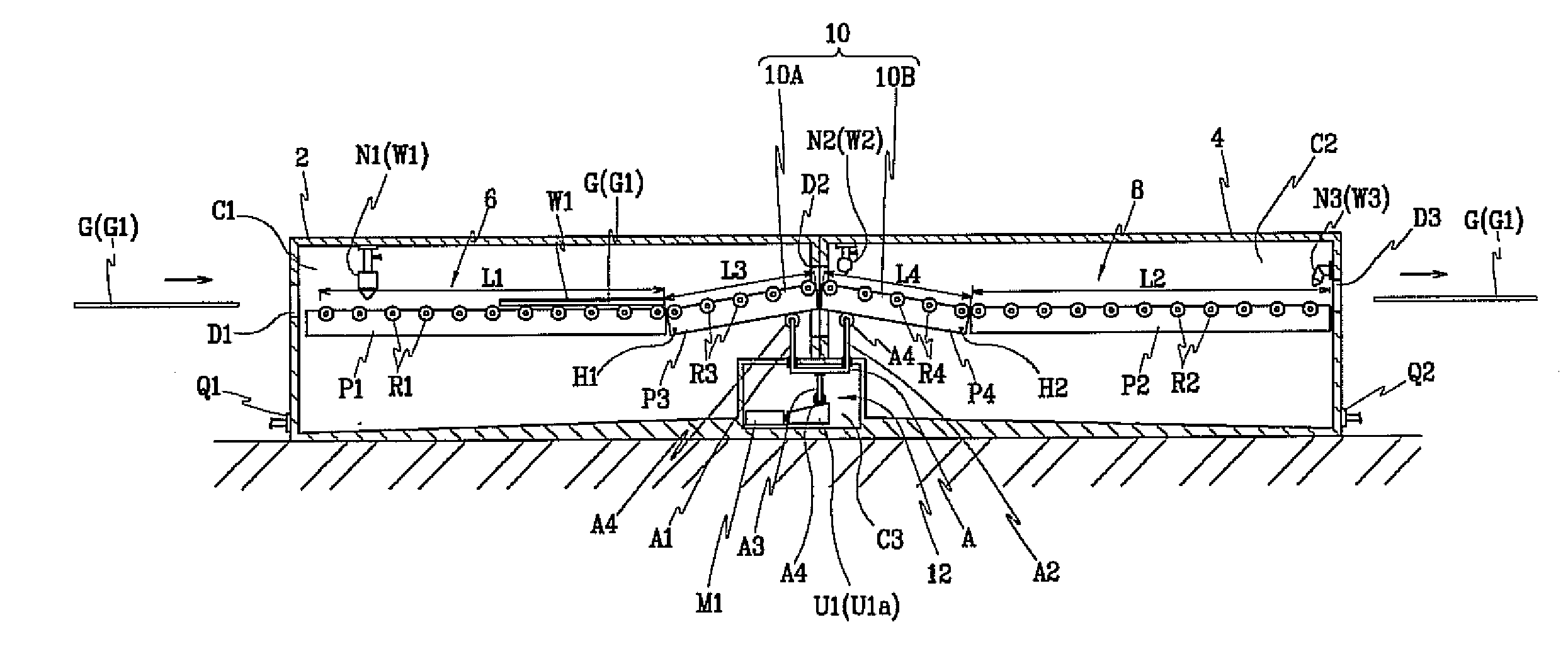 Substrate transfer appartus