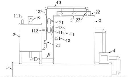 Roving core-spun yarn manufacturing device