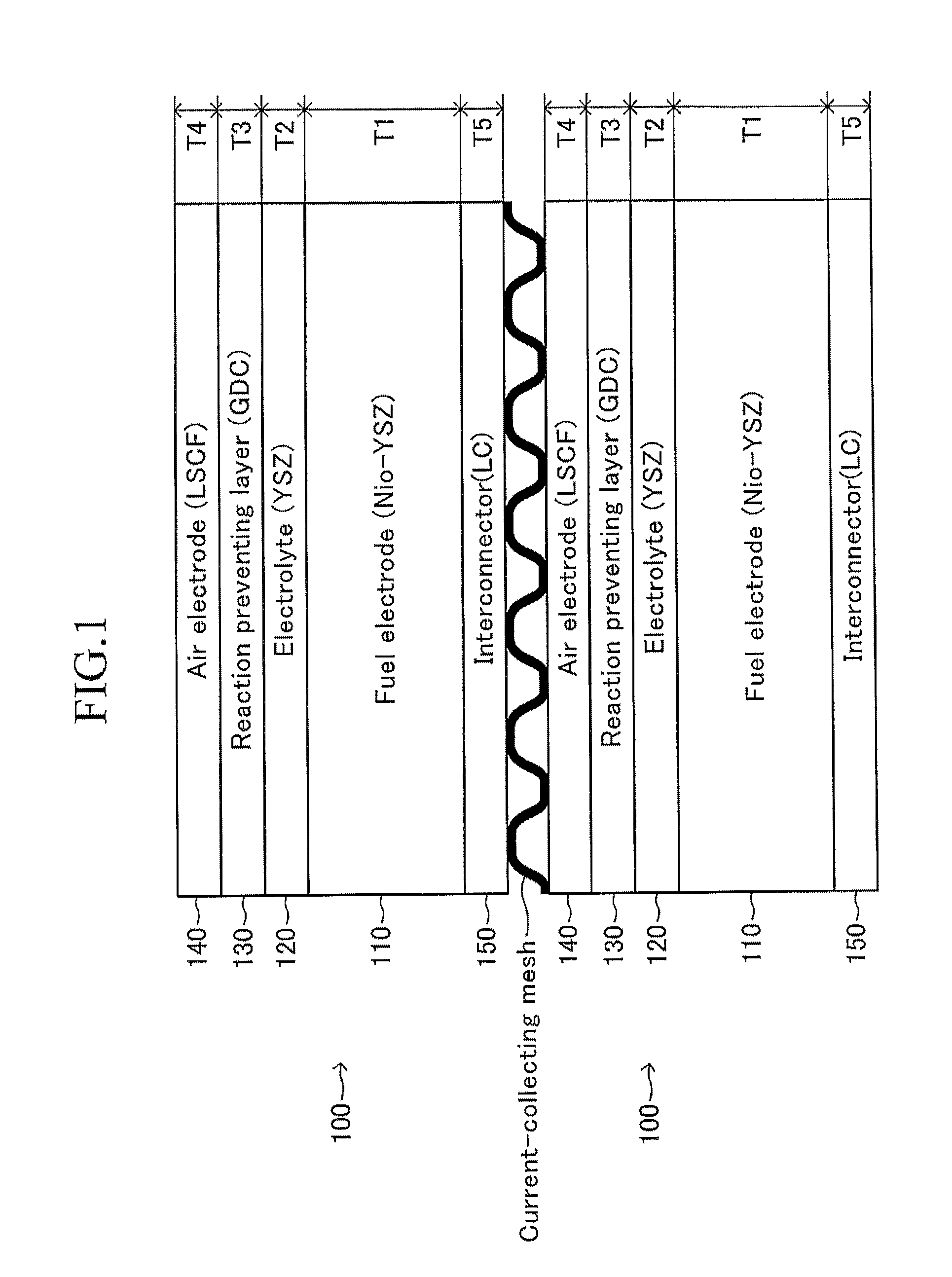 Solid oxide fuel cell including electrode containing dense bonding portions and porous non-bonding portions
