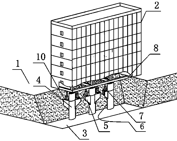A Deviation Correction Method for Local Settlement of Pile Foundation Buildings