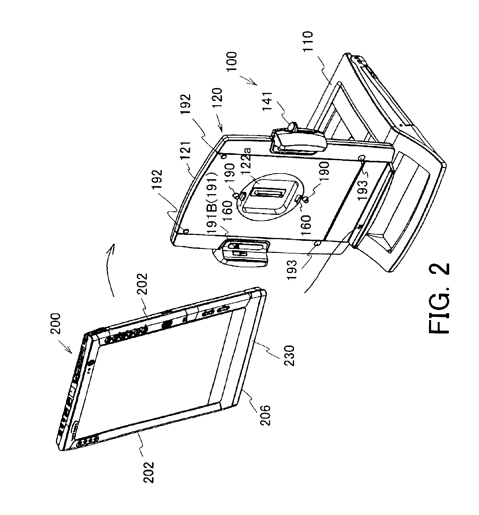 Functional expansion apparatus and method for attaching electronic apparatus to the functional expansion apparatus