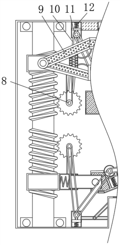 Device for automatically detecting installation condition of fire extinguisher spraying handle spring