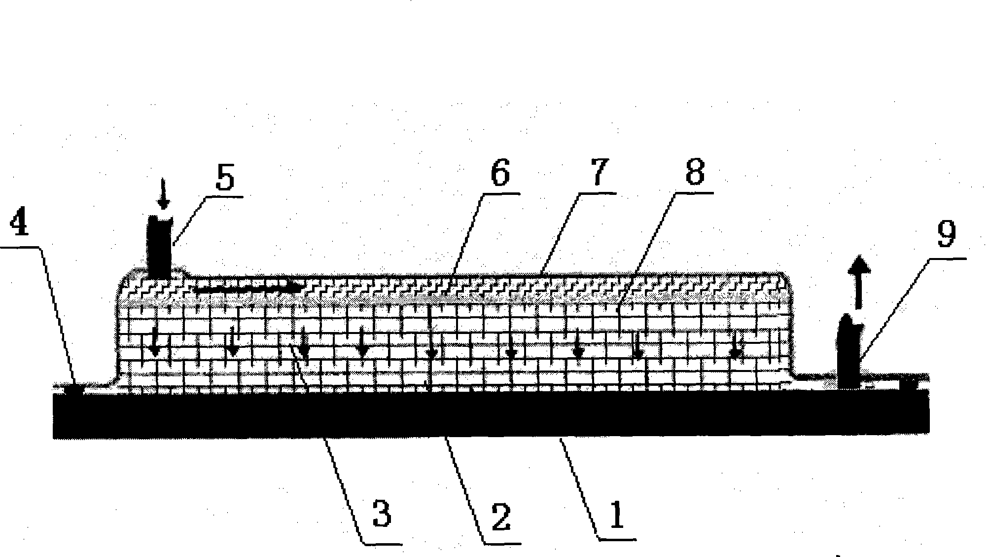 Epoxy resin combination, composite material and preparation method thereof