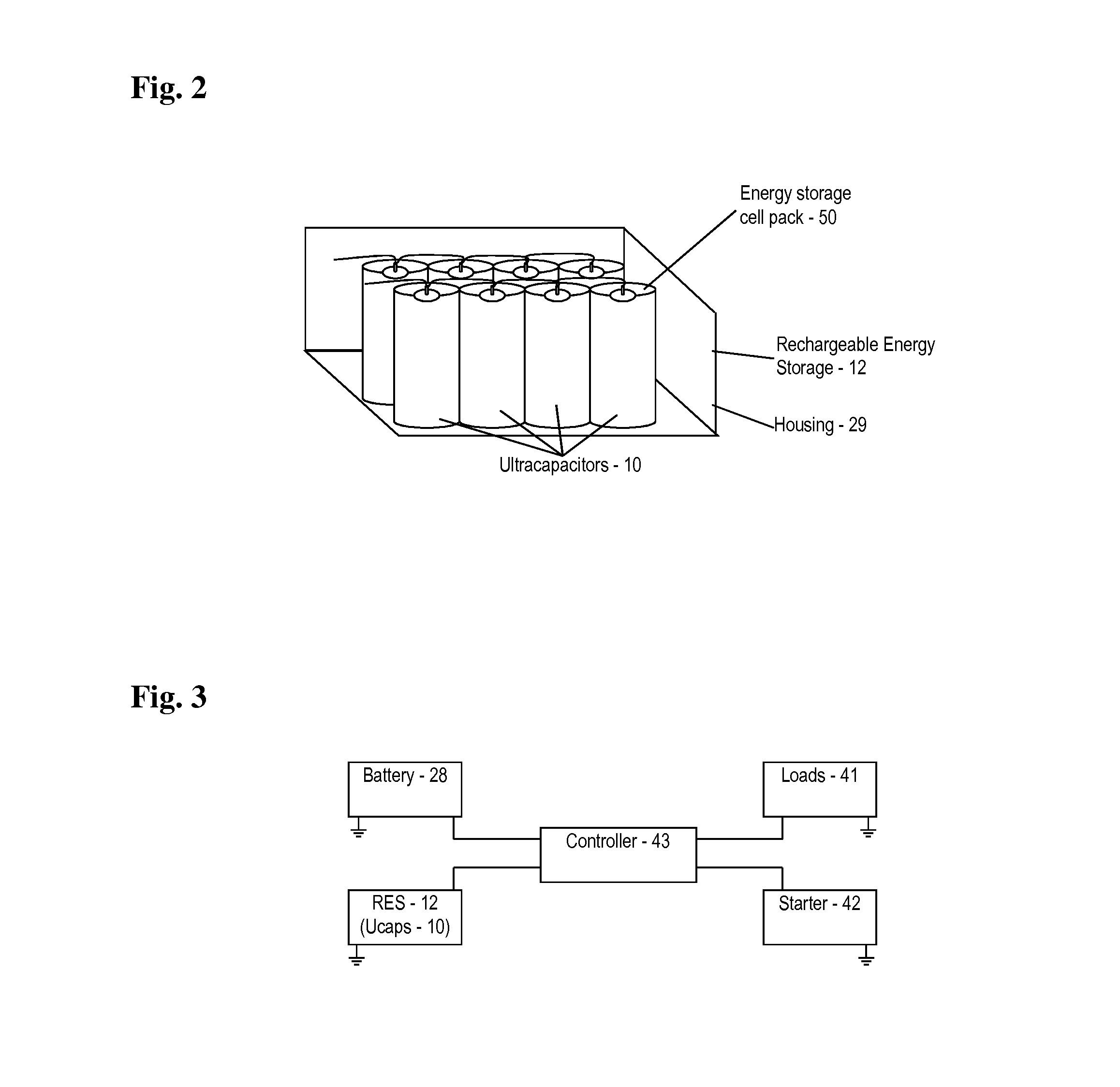 Automotive electrified drive train systems with high temperature rechargeable energy storage device
