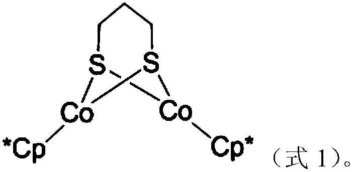 A binuclear cobalt compound and its application in heavy oil underground catalytic upgrading and viscosity reduction