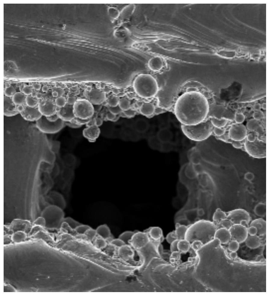 A metal liquid-absorbent core with multi-aperture structure characteristics and its manufacturing method