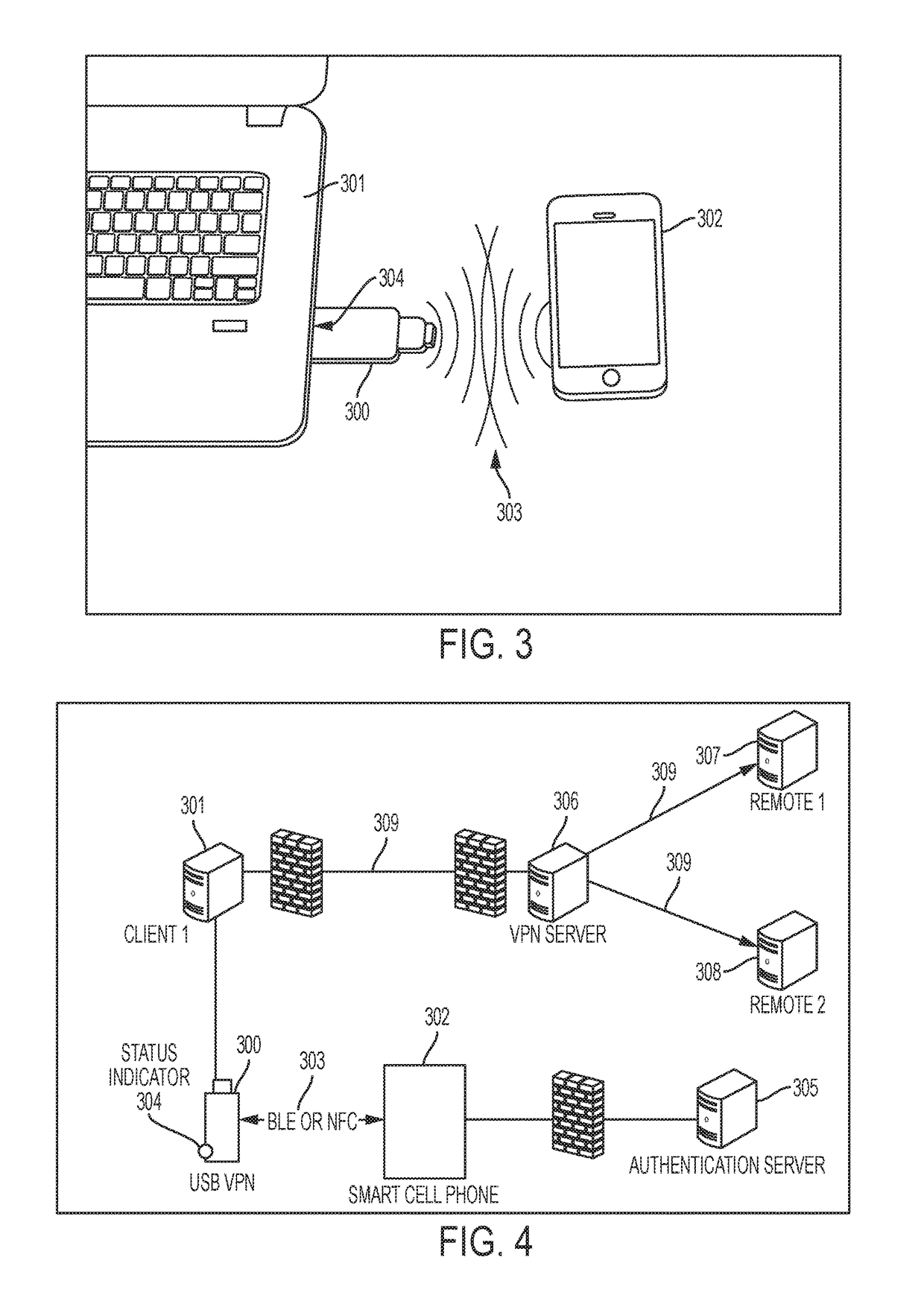 Method and apparatus of implementing a VPN tunnel