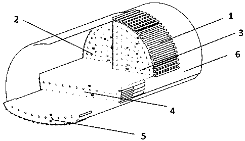 Method for controlling blasting vibration in adjacent existing tunnel excavation