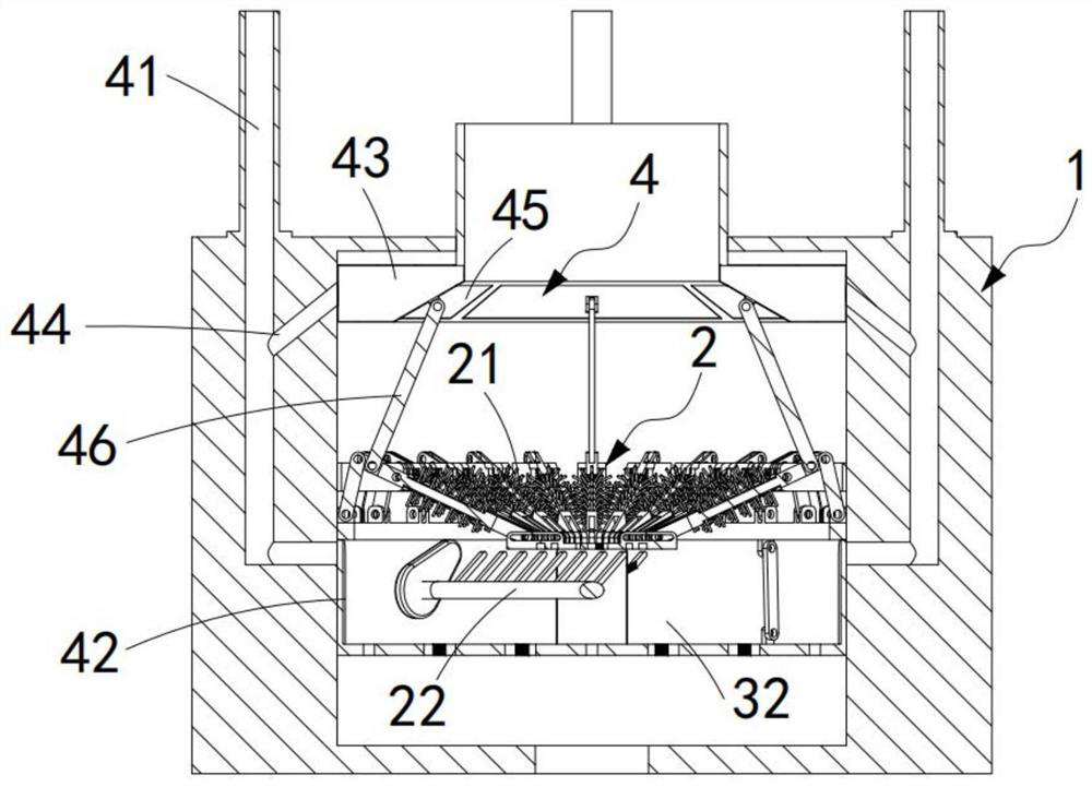 A self-cleaning device for hazardous waste incineration fly ash