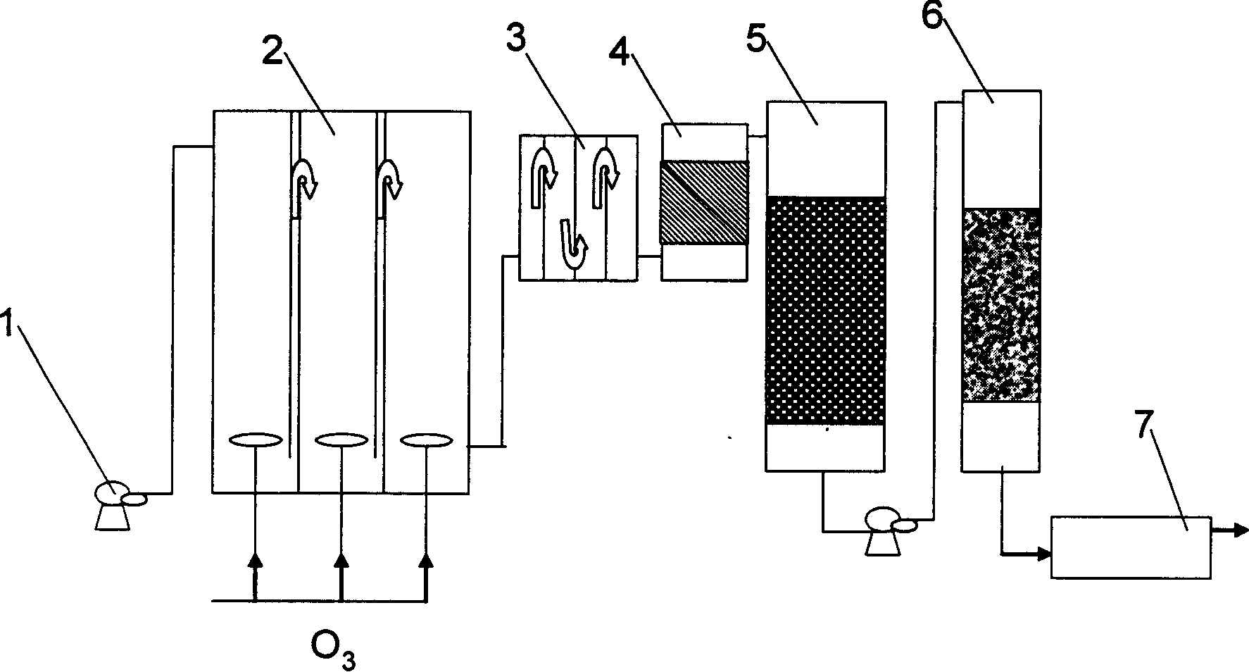 Method for deep treatment of bromine ion-containing drinking water