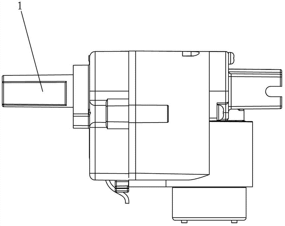 A kind of gear box and its application