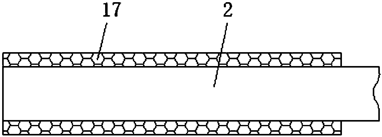 Lime crushing device