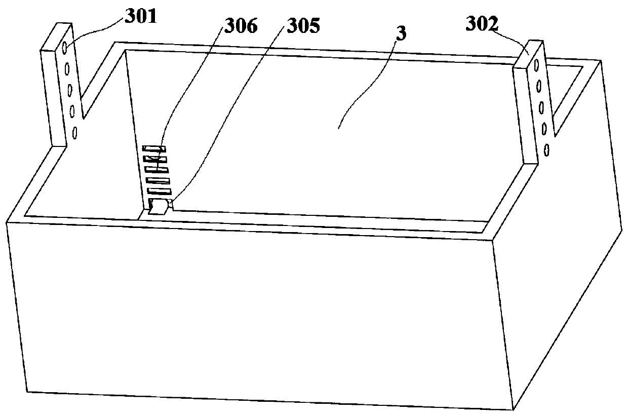 A cultivation device for rice seedlings