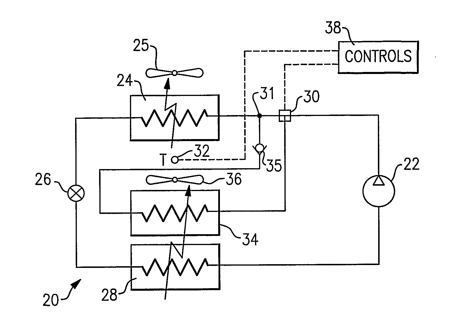 System Reheat Control by Pulse Width Modulation