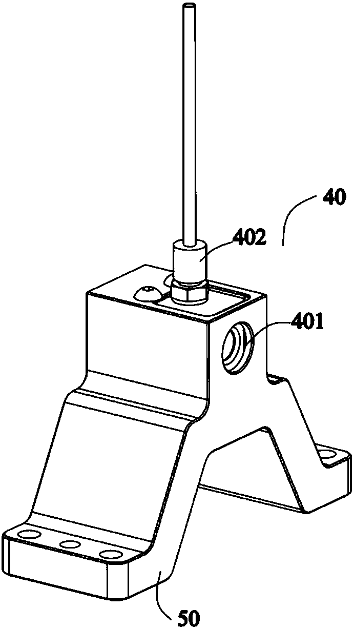 Airway connecting mechanism for air impermeability detecting device