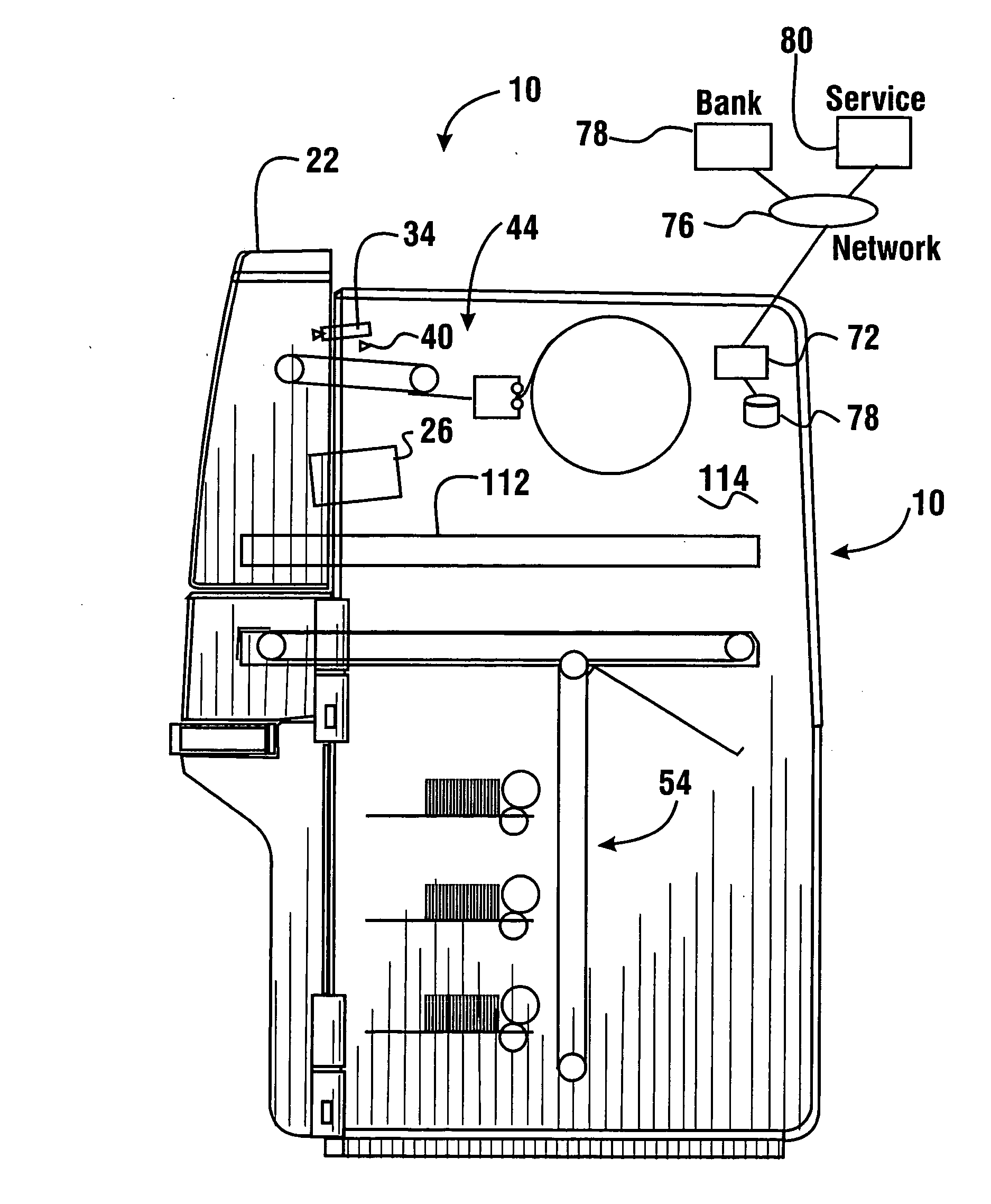 Cash dispensing automated banking machine diagnostic system and method