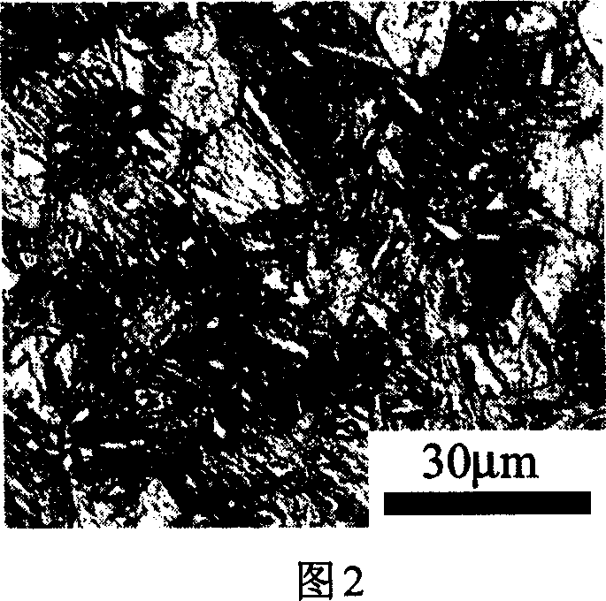 Method of preparing high-strength thin-crystal two-phase steel