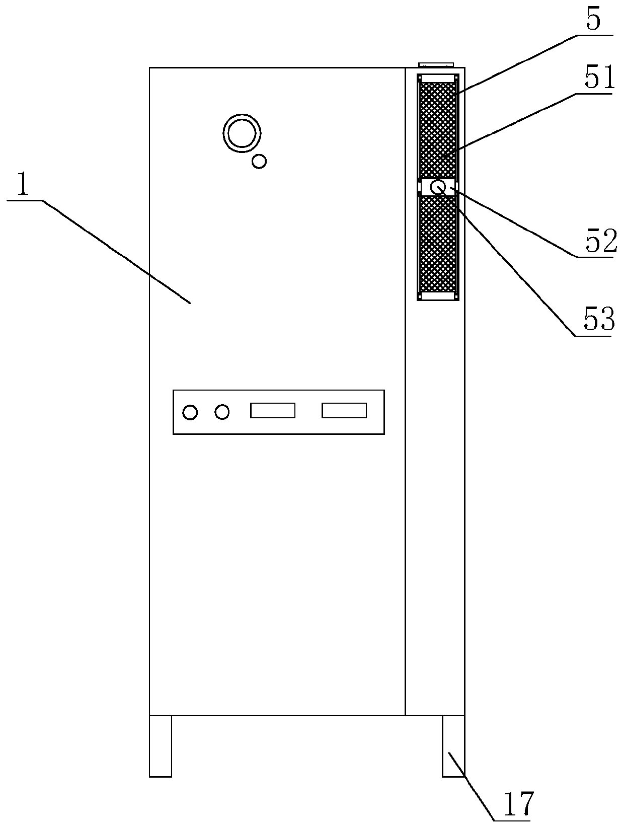 Computer dust removal device