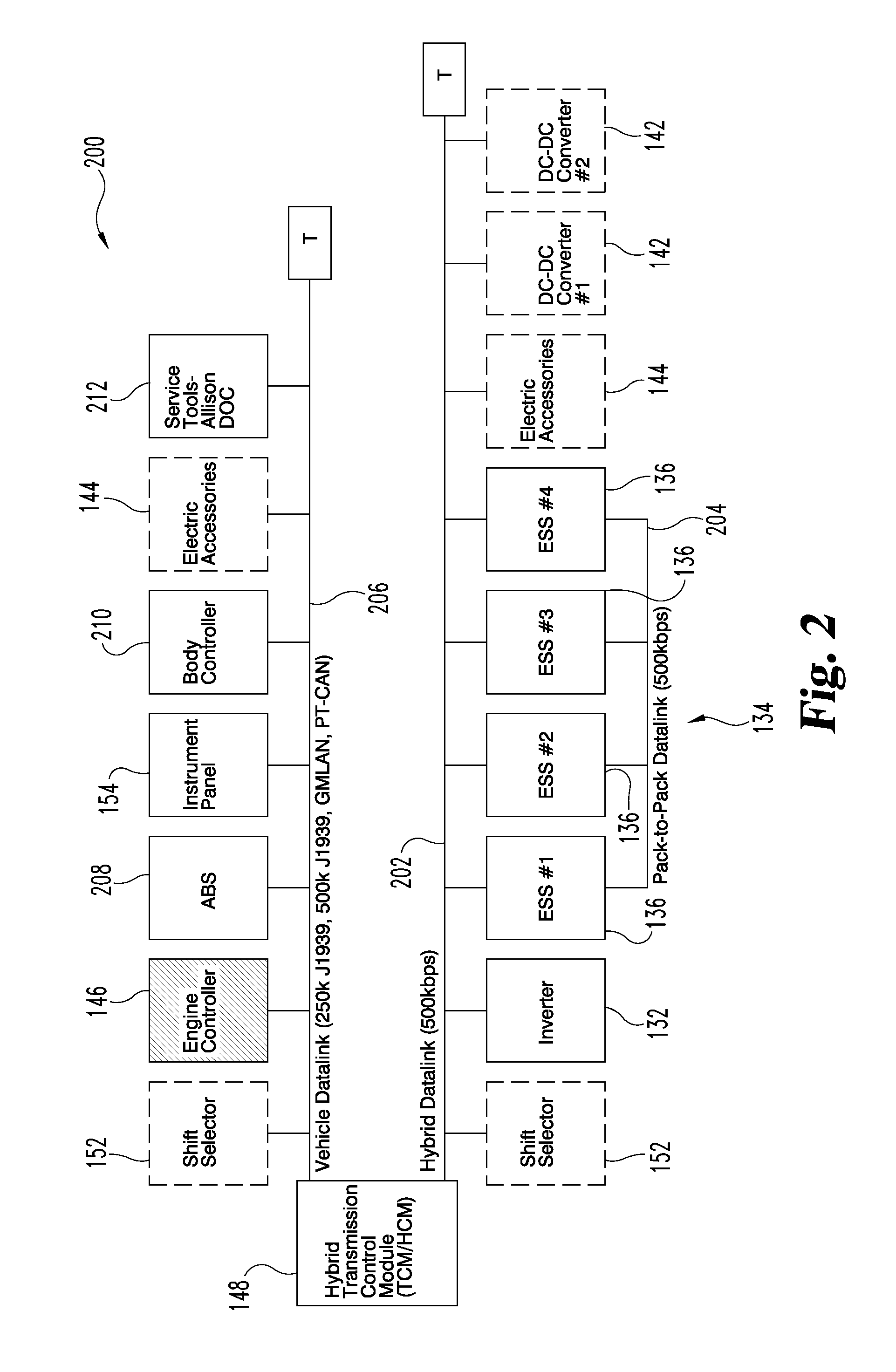 Service disconnect interlock system and method for hybrid vehicles