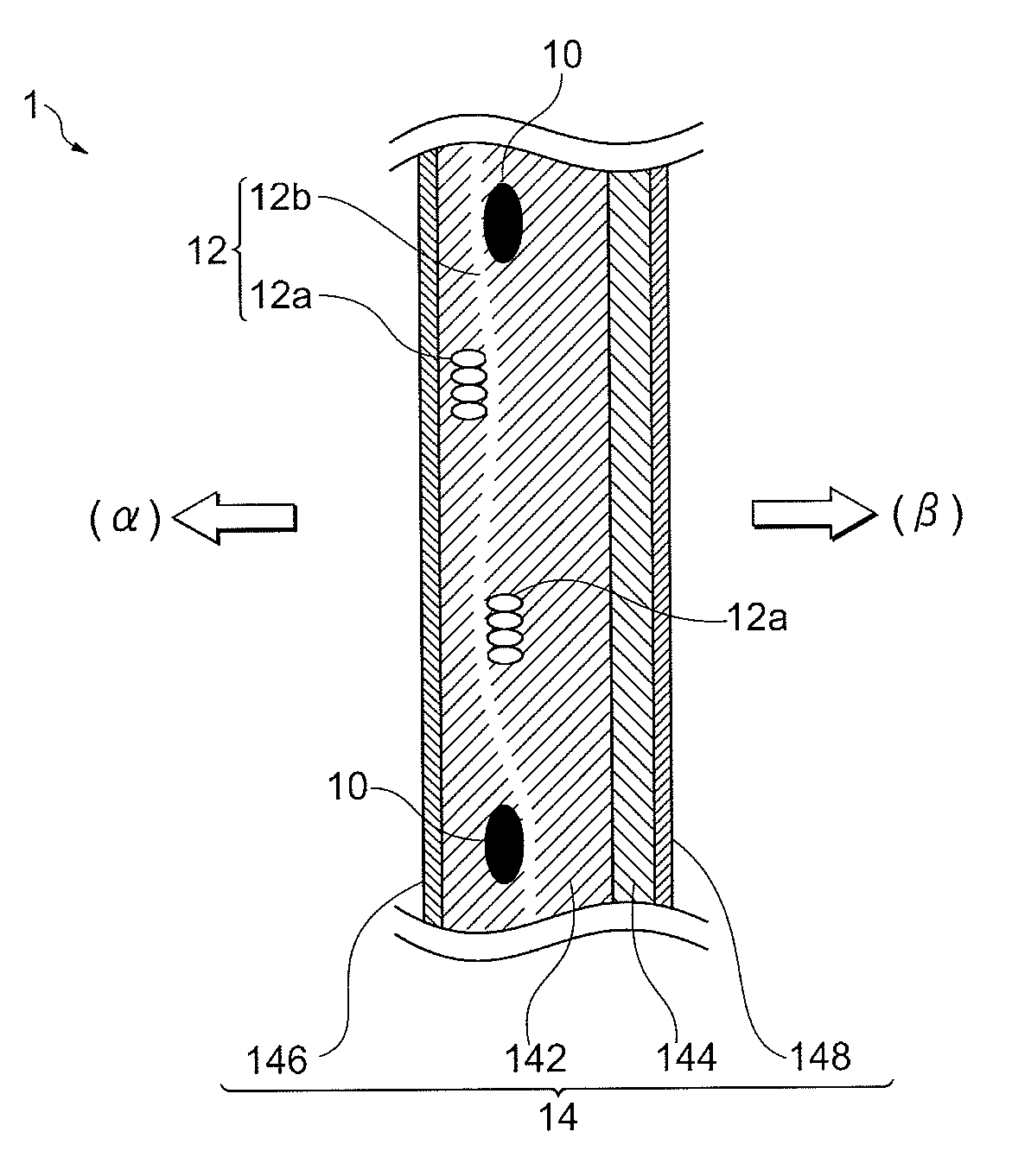 Cation exchange membrane, electrolysis vessel using the same and method for producing cation exchange membrane
