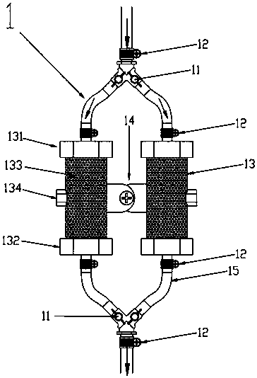 Continuous type automatic measurement method and apparatus for radon in water